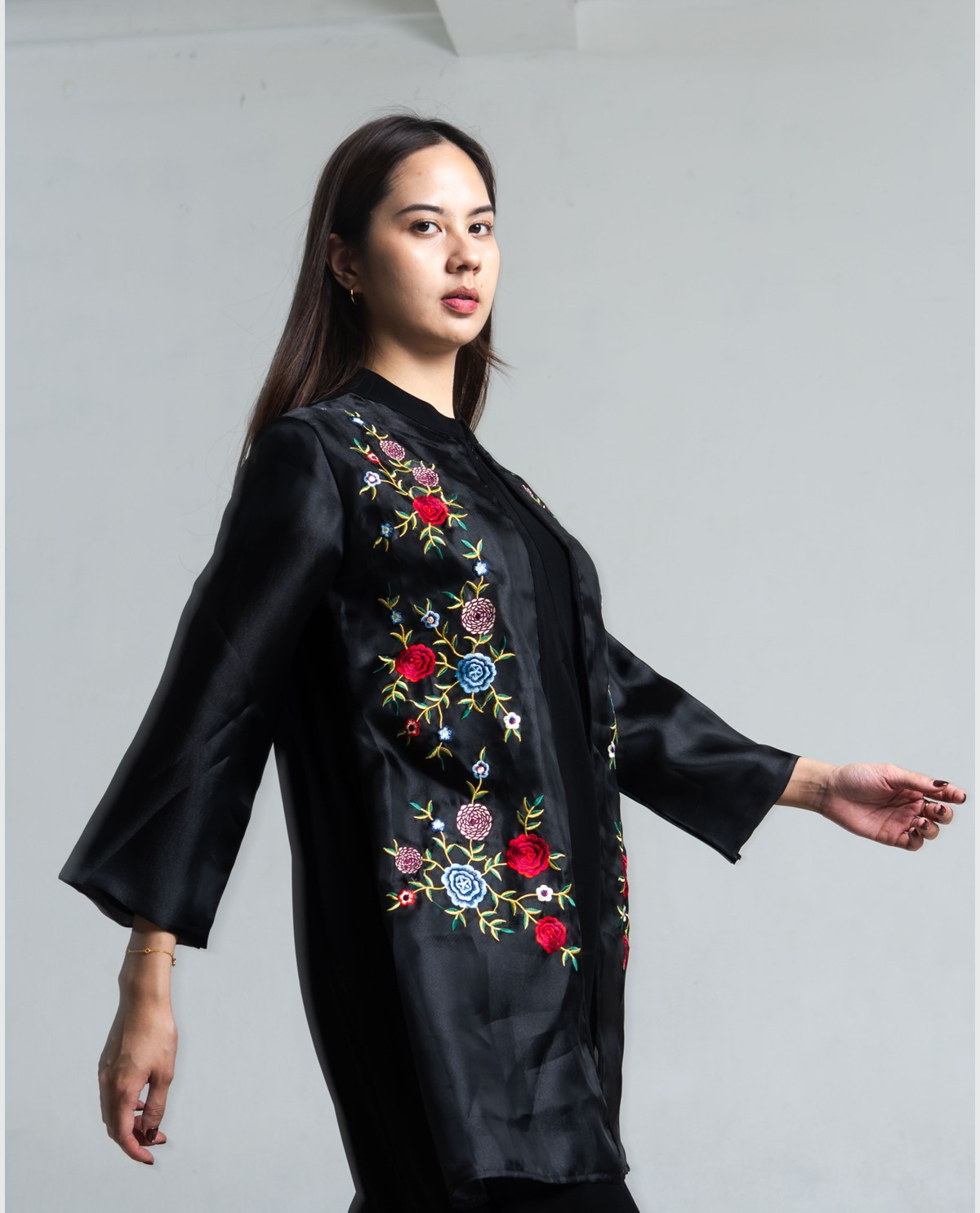 Gamis Motif Bunga