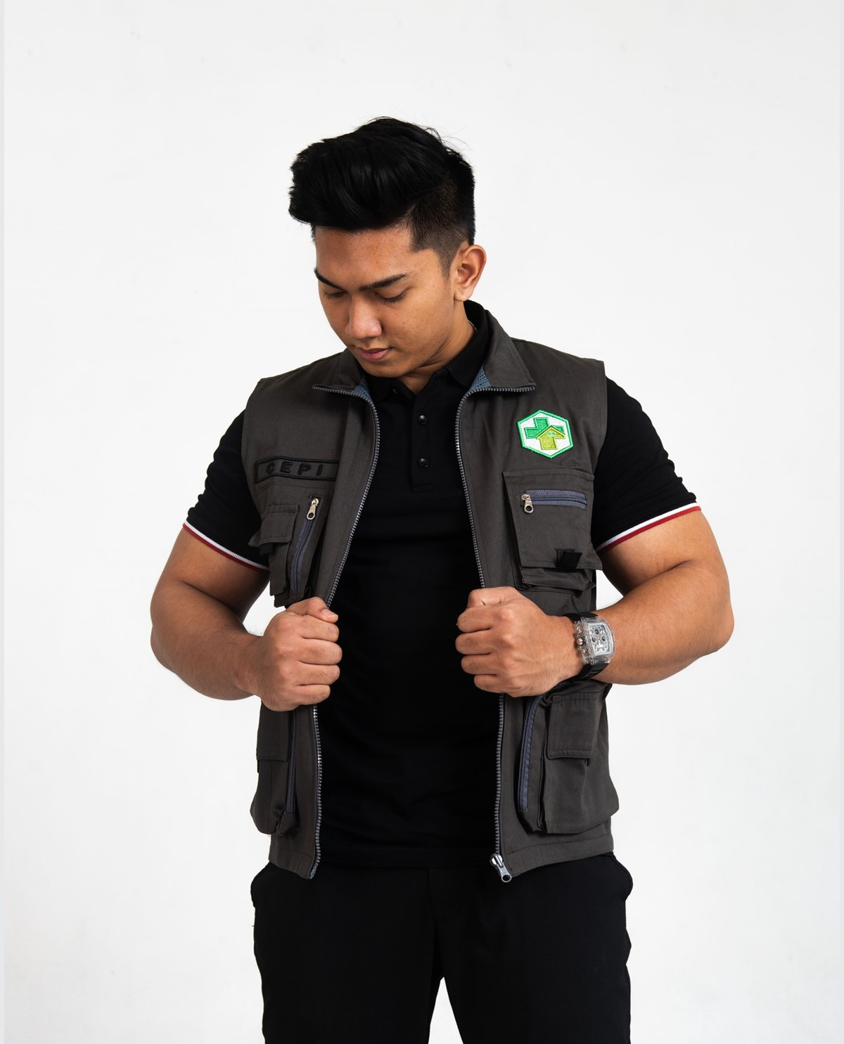 Rompi Abu Casual Modern