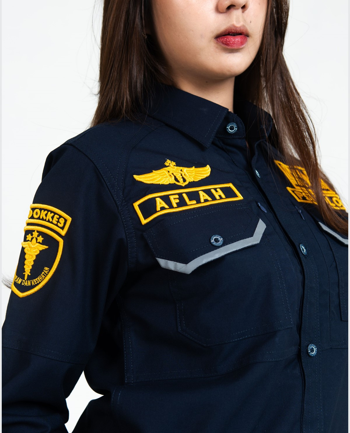 Kemeja Dragon Katun