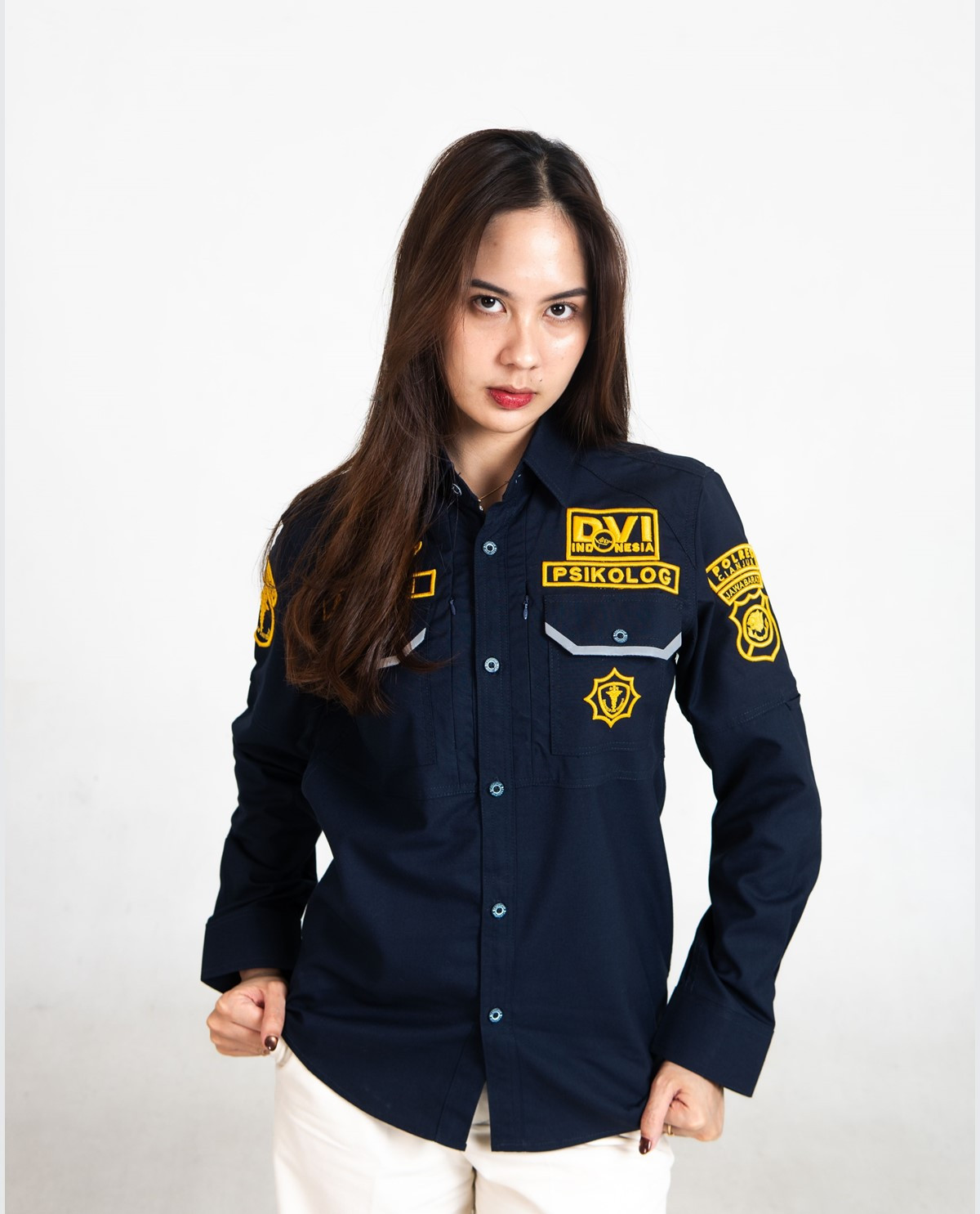 Kemeja Dragon Katun