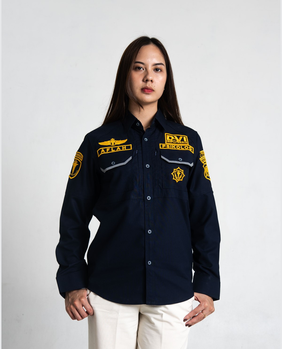 Kemeja Dragon Katun