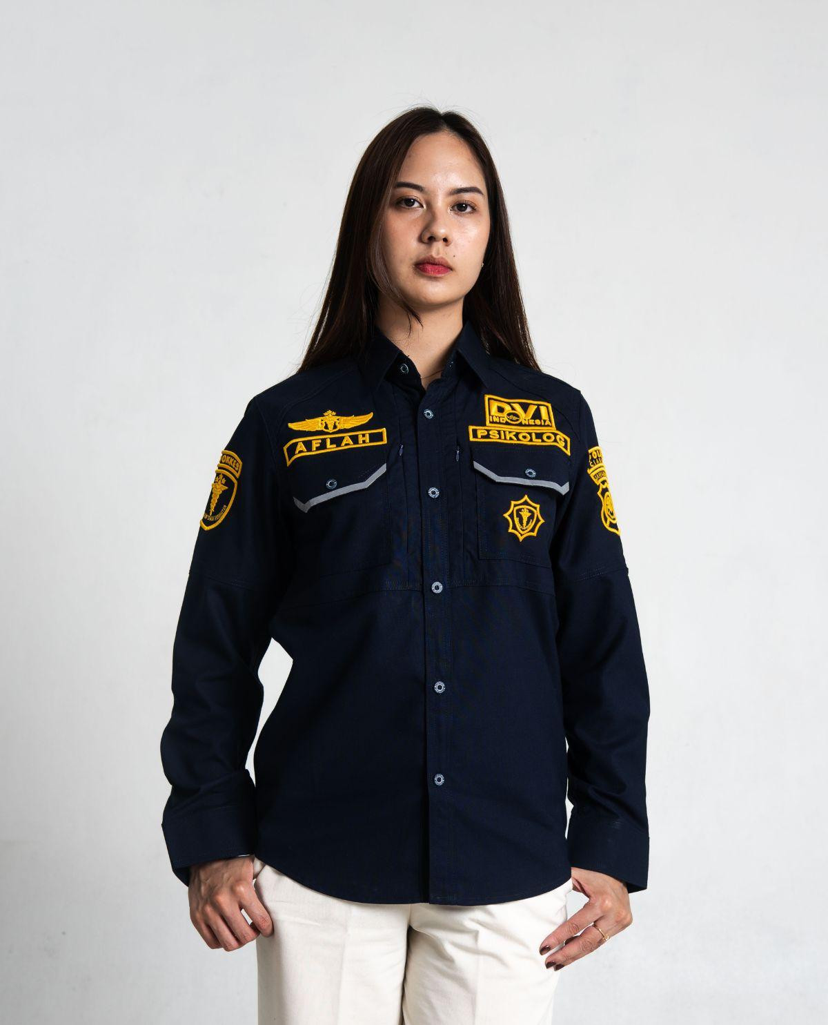Kostum Kemeja Tactical Lengan Panjang Pria/Wanita Series Ultimate