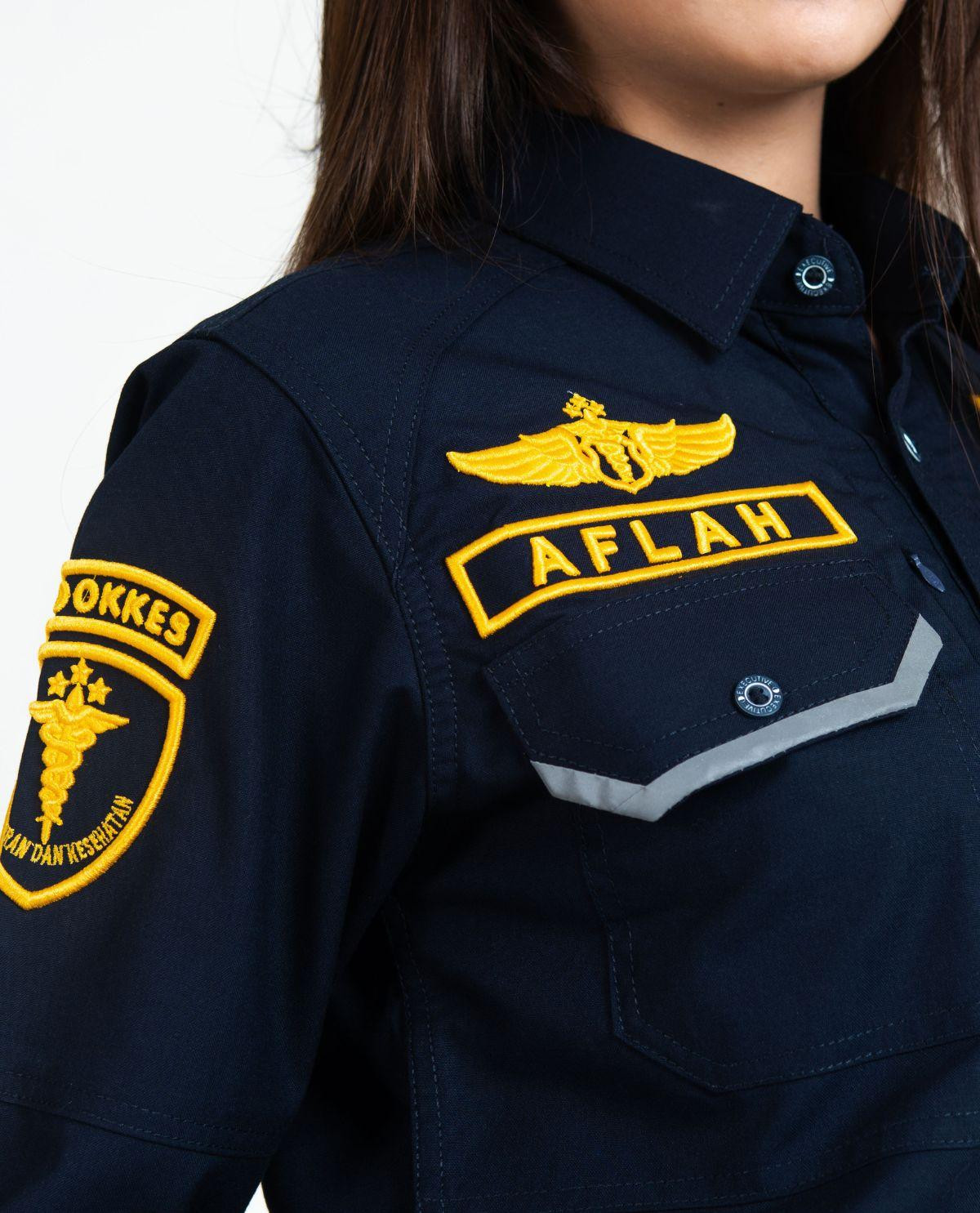 Kostum Kemeja Tactical Lengan Panjang Pria/Wanita Series Ultimate
