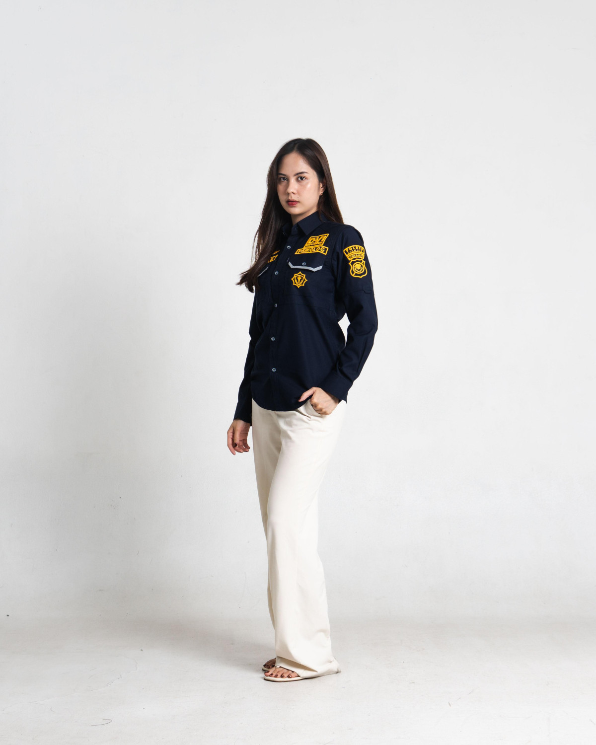 Kostum Kemeja Tactical Lengan Panjang Pria/Wanita Series Ultimate