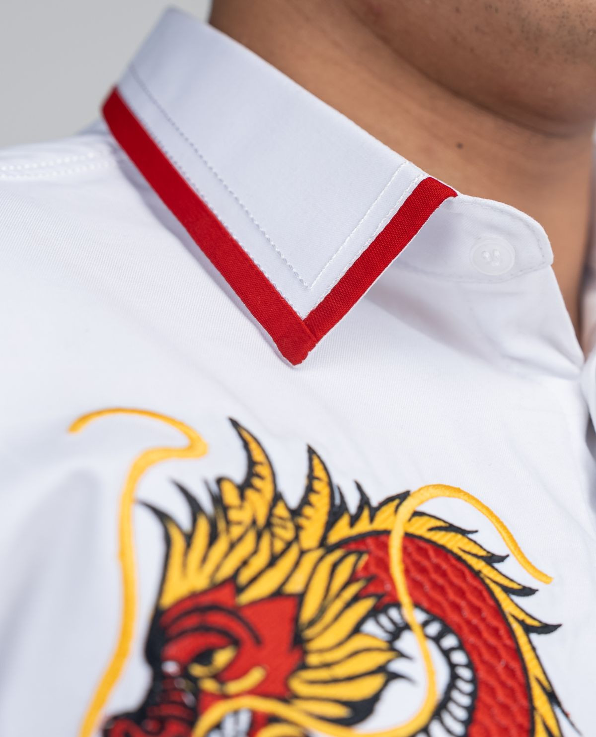 Kemeja Casul Motif Naga