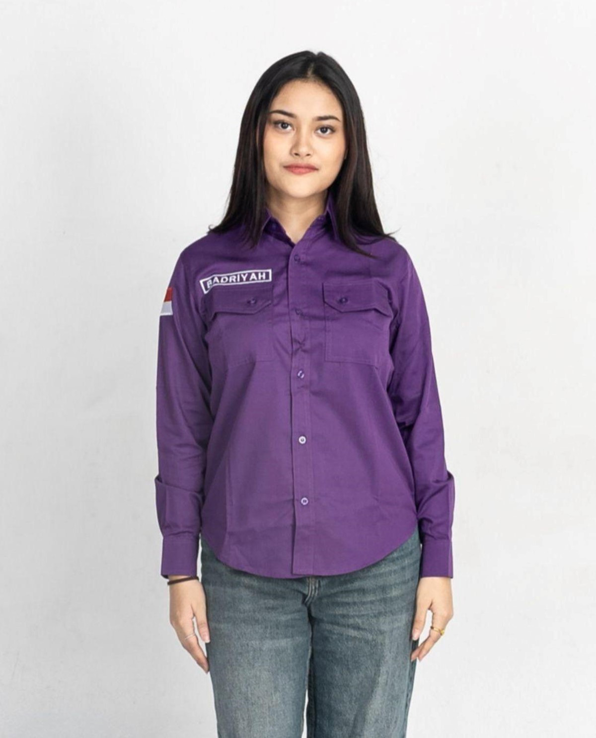 Kostum Kemeja Tactical Lengan Panjang Pria/Wanita Series Standar