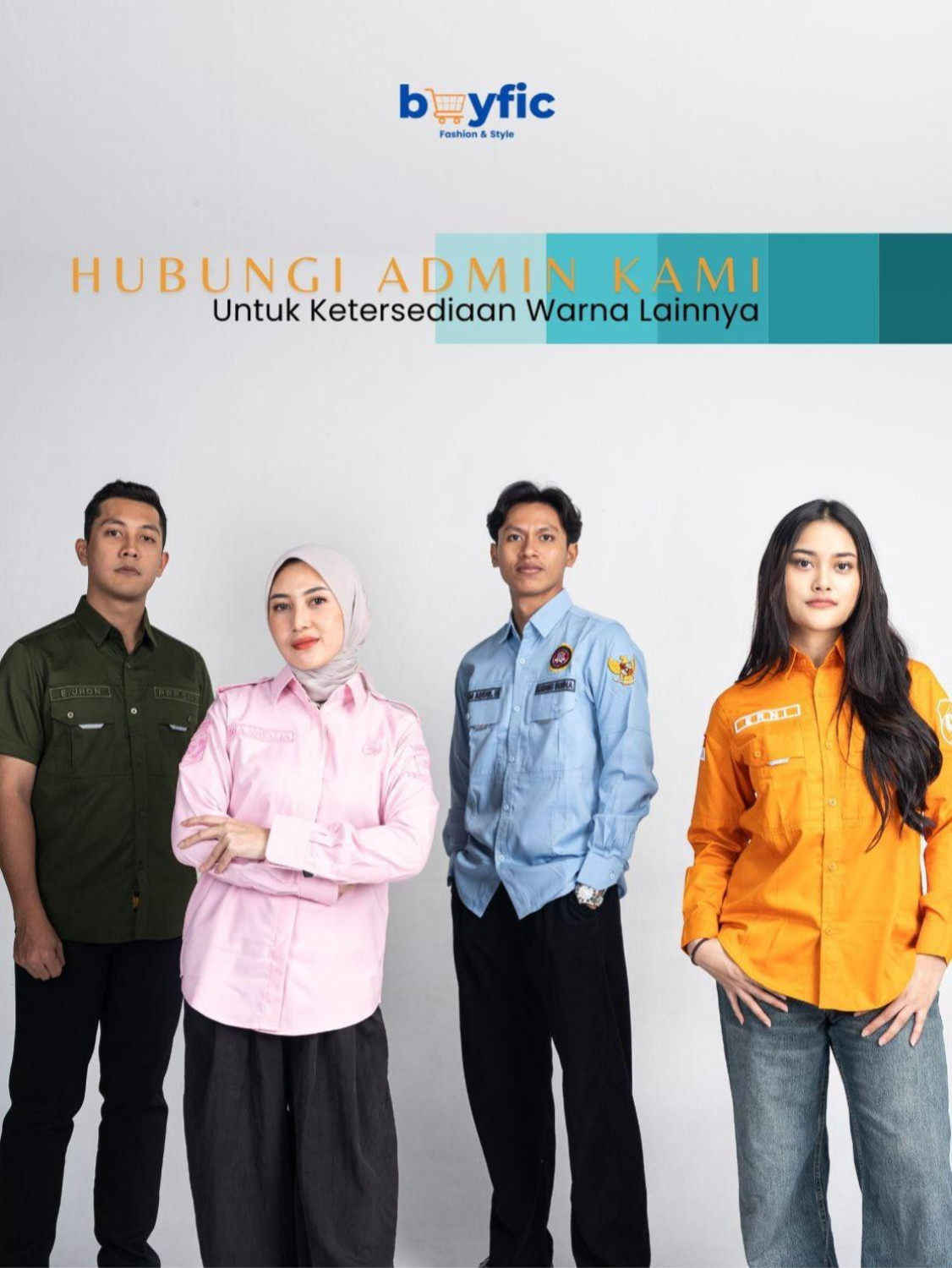 Kostum Kemeja Tactical Lengan Panjang Pria/Wanita Series Medium
