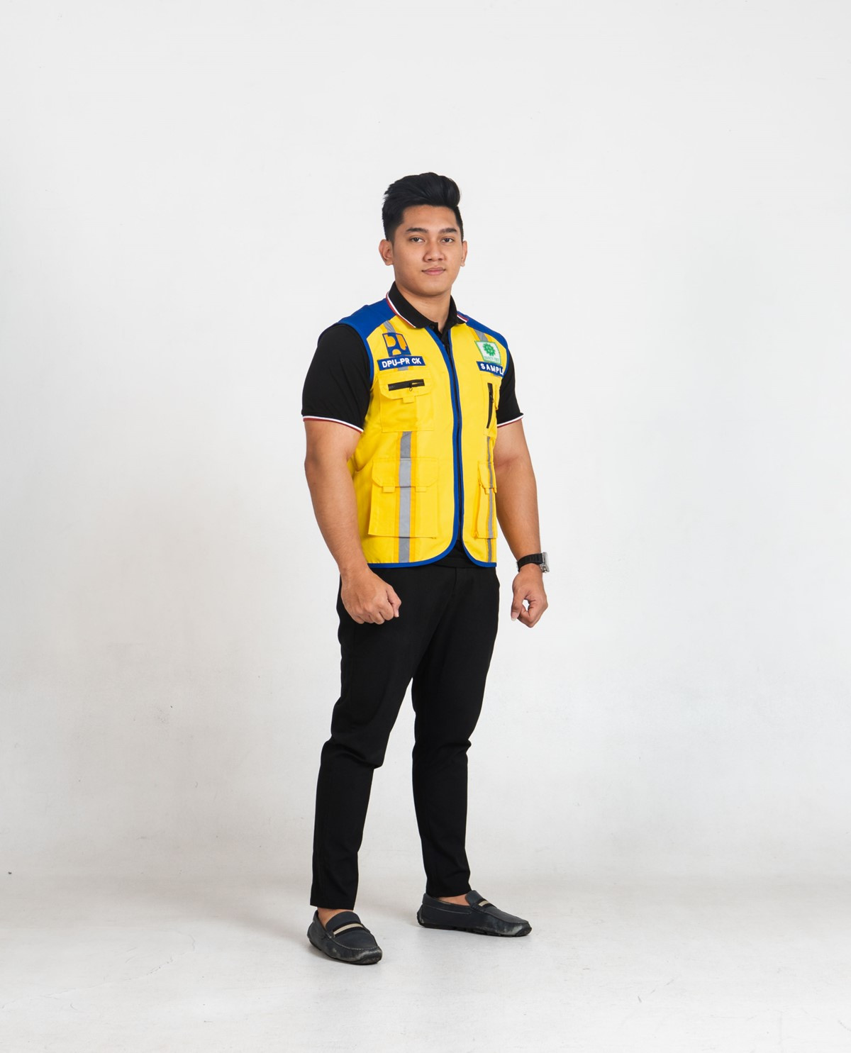 Rompi Kuning Casual Modern