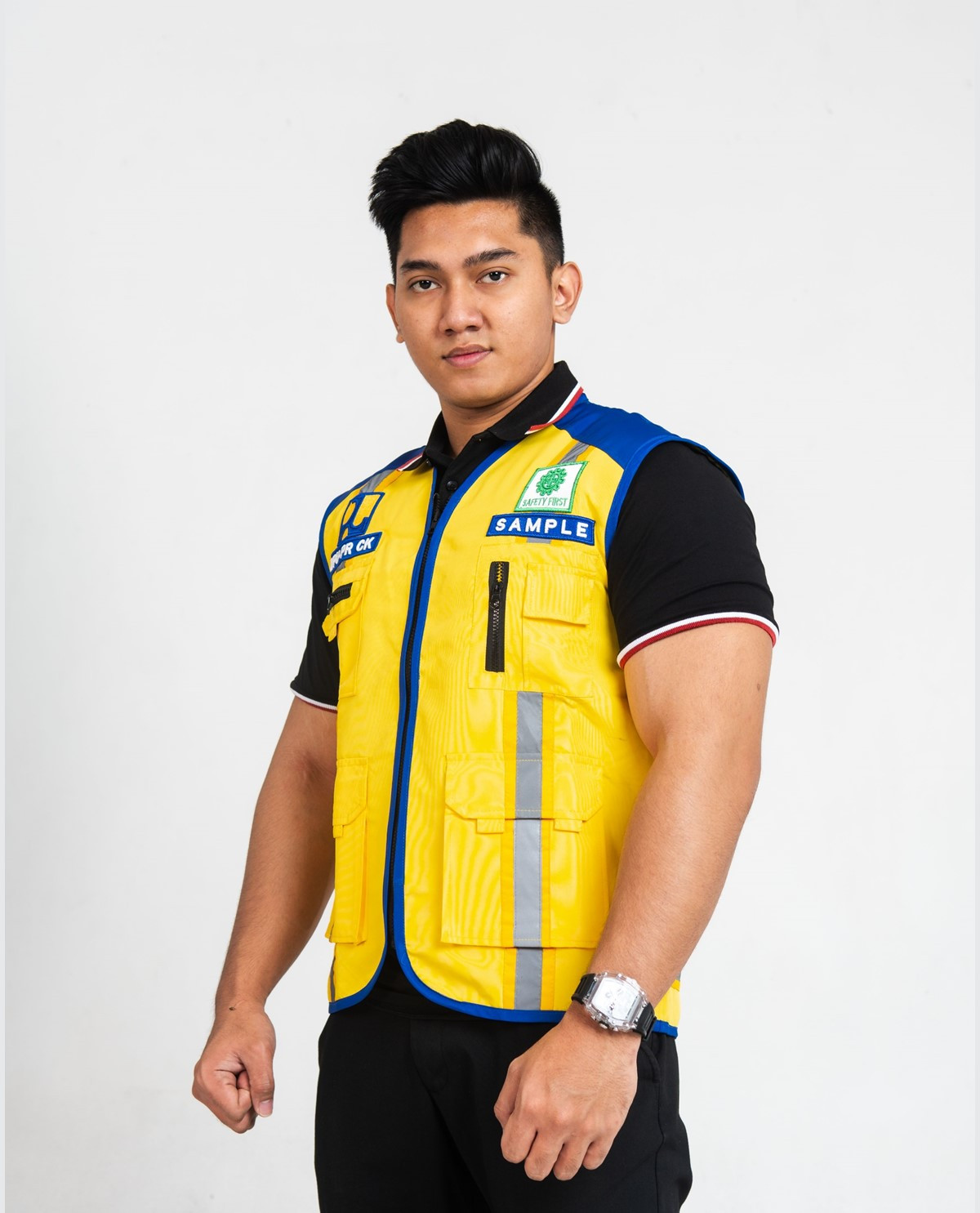 Rompi Kuning Casual Modern